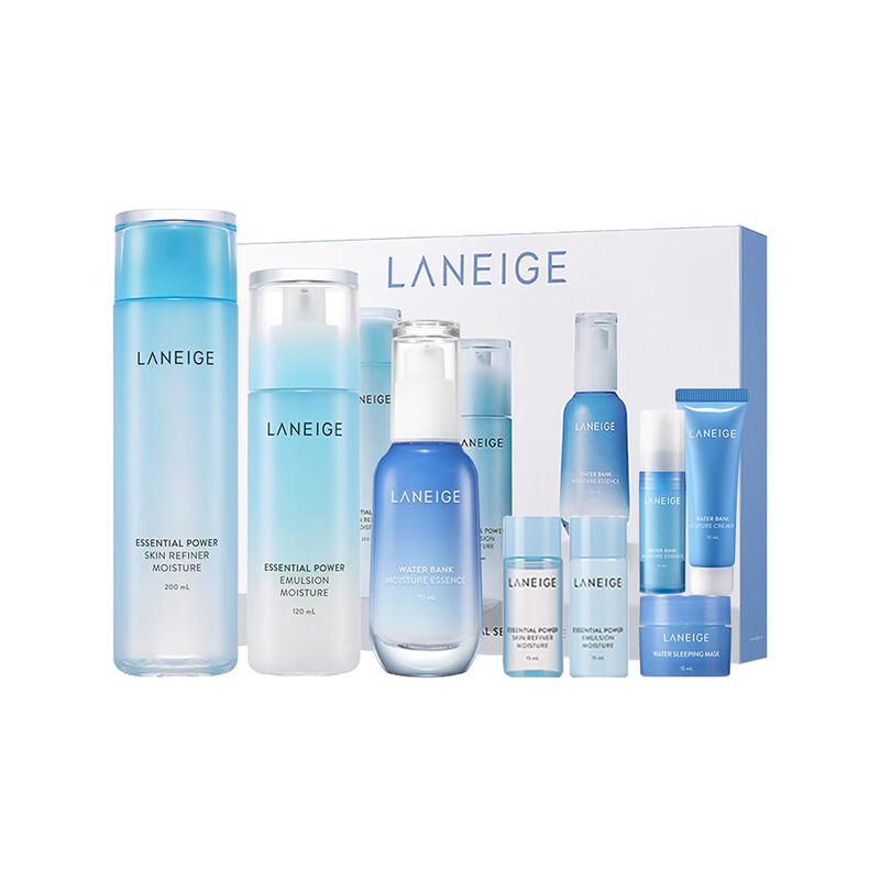兰芝 水库凝肌水乳护肤套装