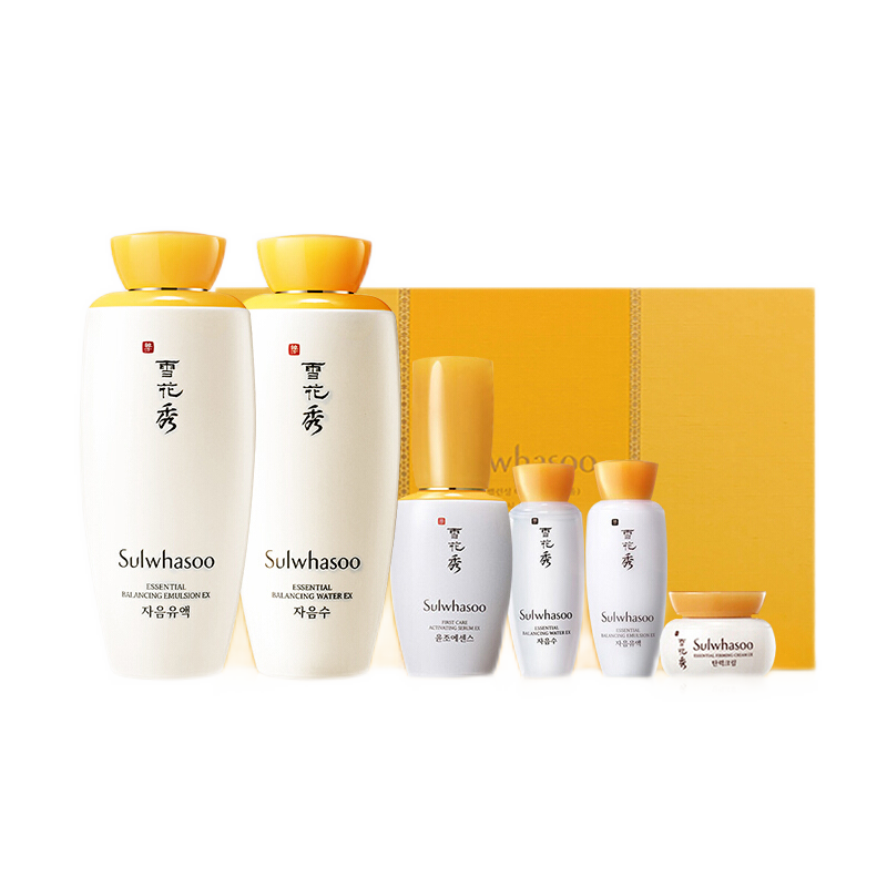 雪花秀 净透亮白护肤套装