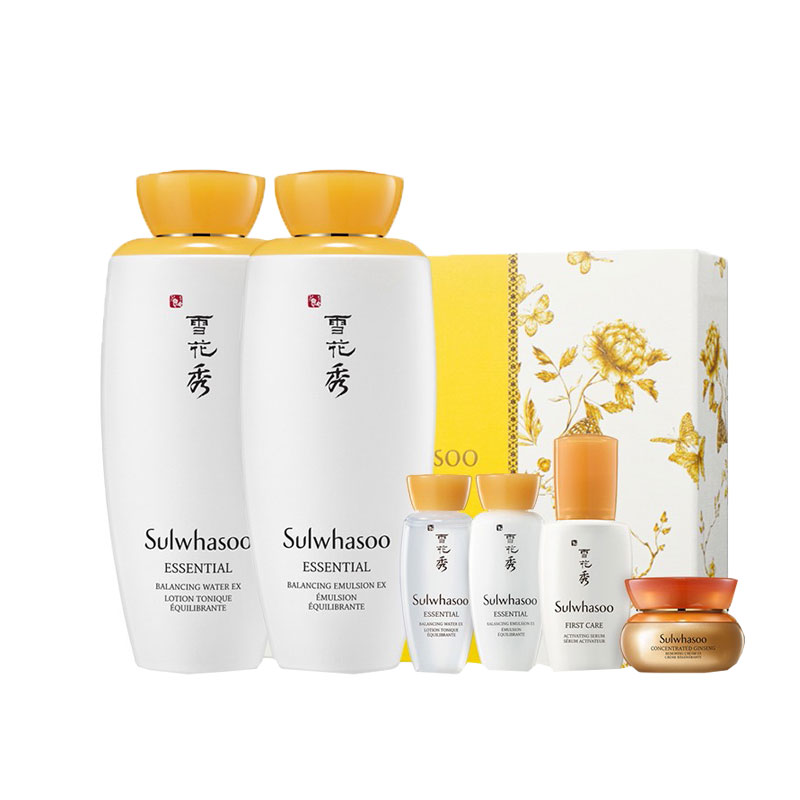 雪花秀滋盈肌本水乳护肤套装