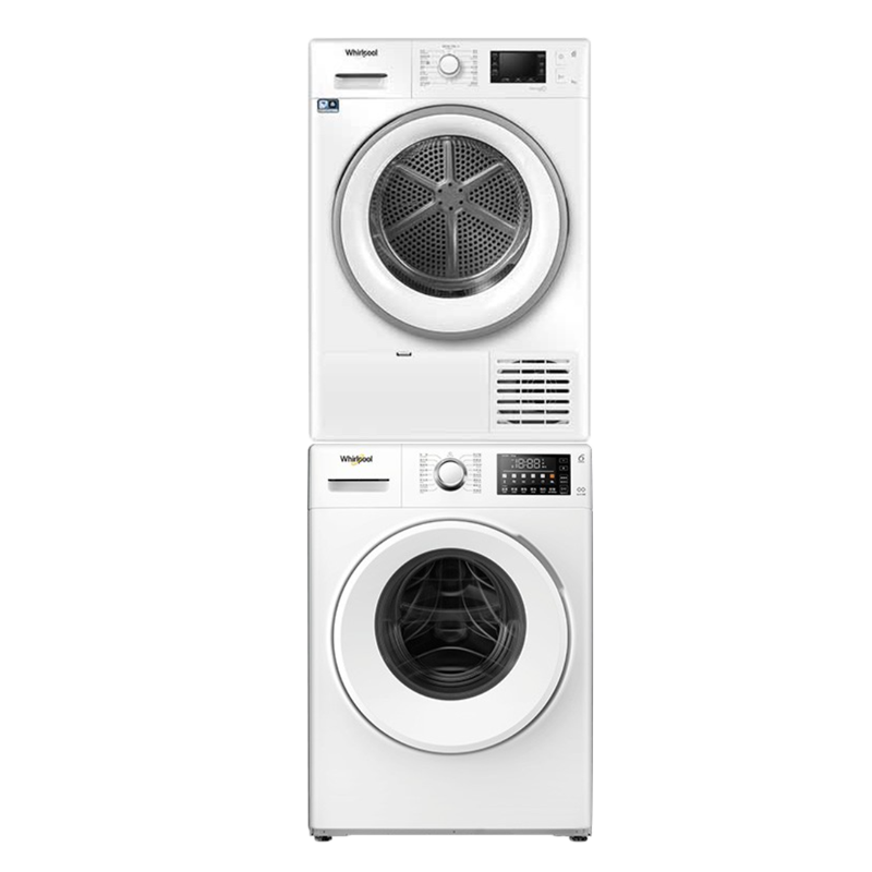 惠而浦全自动滚筒洗烘套装