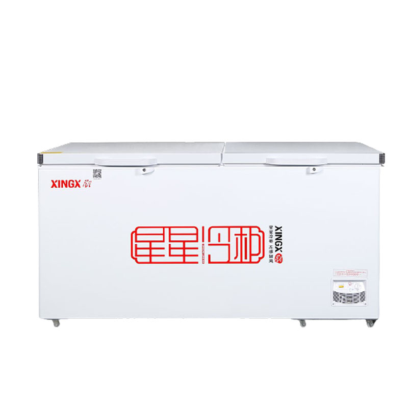 星星 卧式顶开门商用冰柜