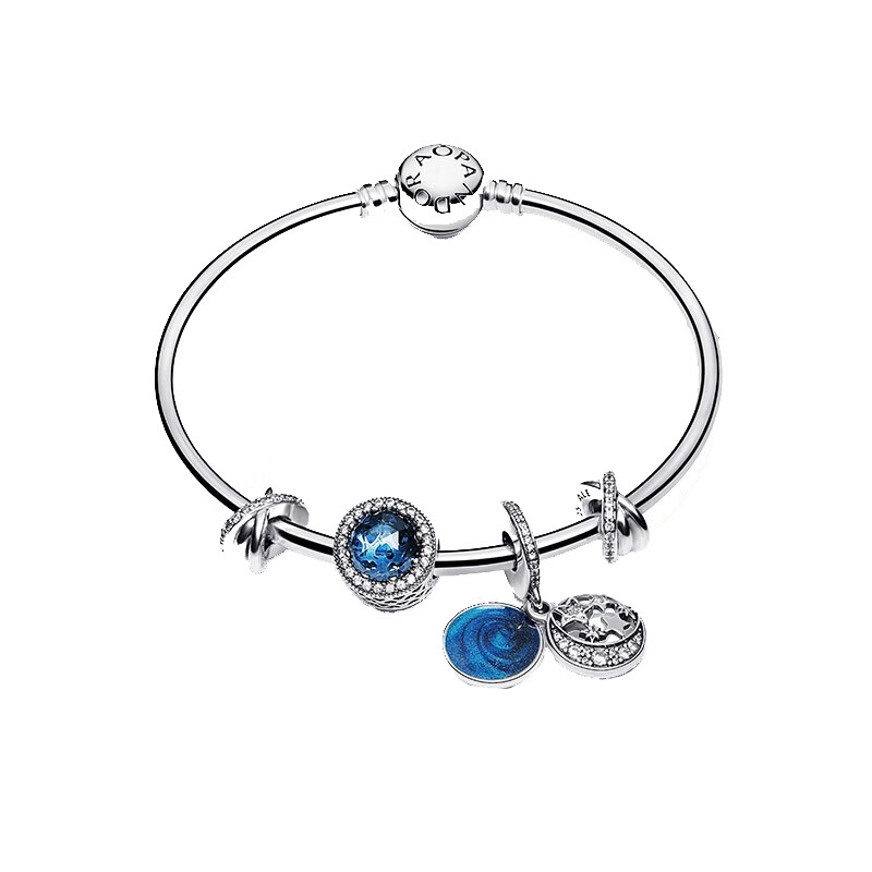 潘多拉珐琅镂空手链