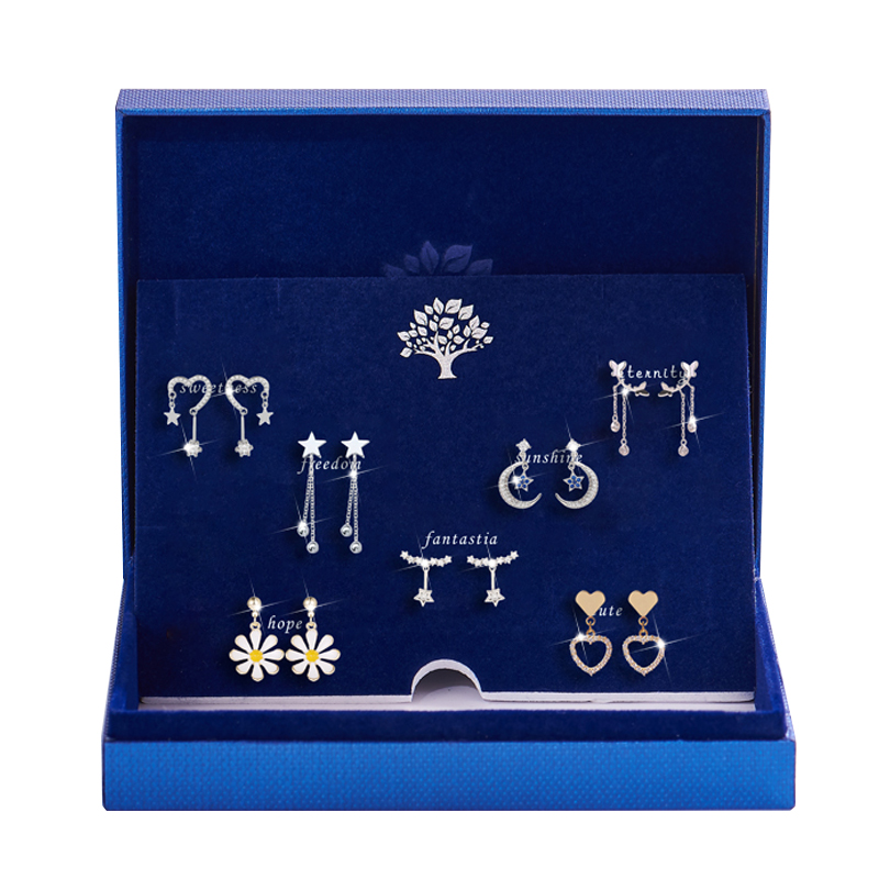 缔晶 银质流苏耳饰