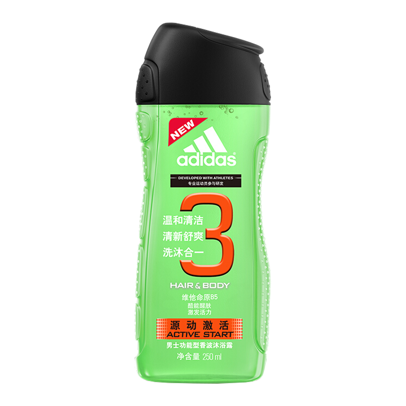 阿迪达斯 源动激活二合一沐浴露