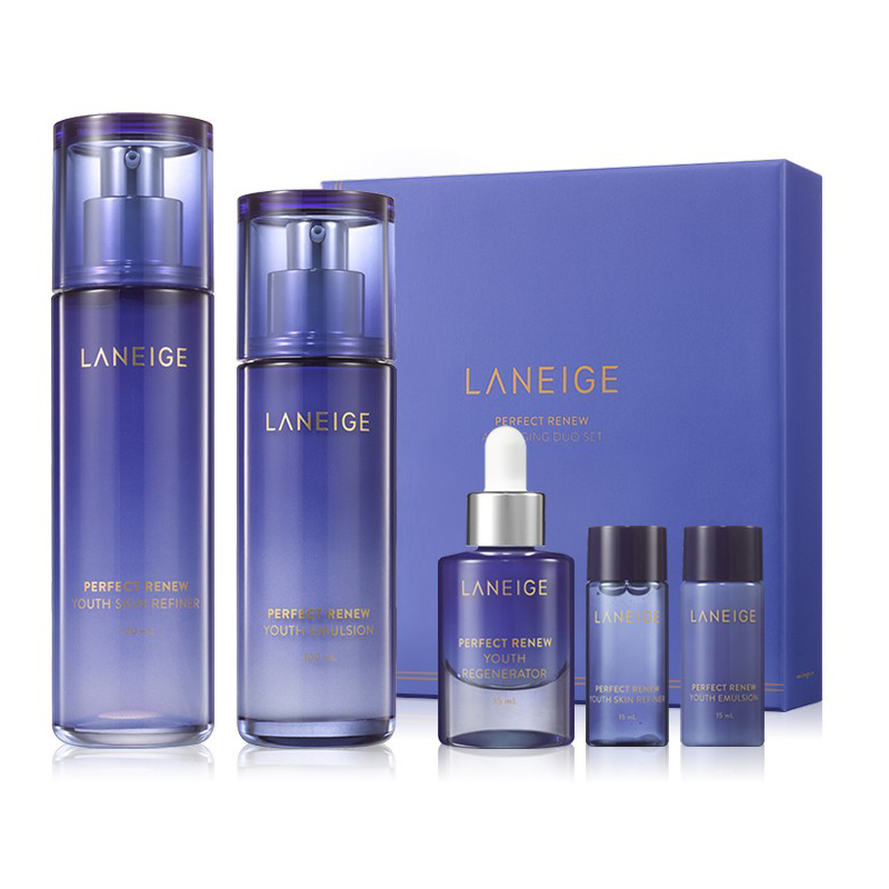 兰芝 致美青春水乳护肤套装