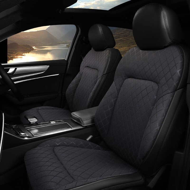五福金牛 柔滑储物汽车坐垫