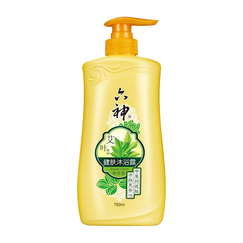 六神 艾叶健肤清凉型沐浴露