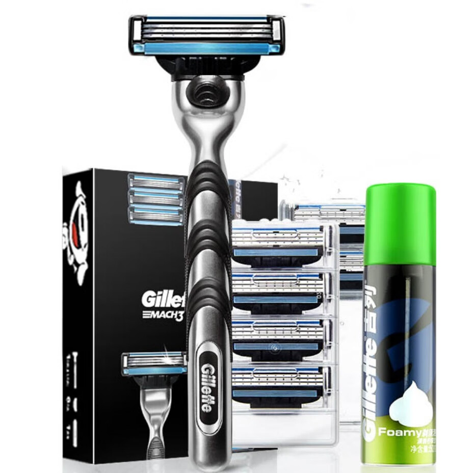 Gillette锋速三剃须刀