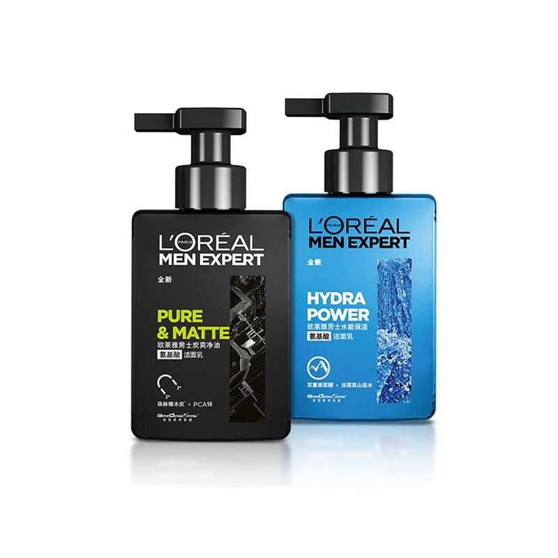 欧莱雅润肤型洗面奶