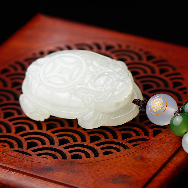 慈元阁 龙龟翡翠吊坠