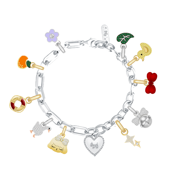 瑷嘉莎 925银童心系列手链