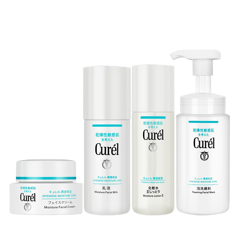 珂润温和保湿护肤套装