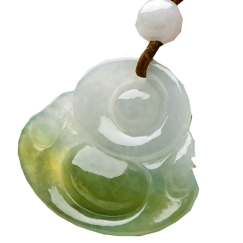 千载一玉 神行生动玉佛吊坠