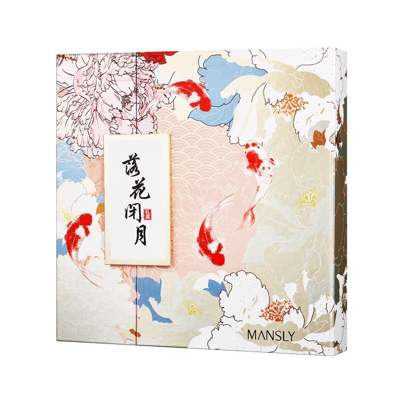 黄胜记 国风雕花口红套装