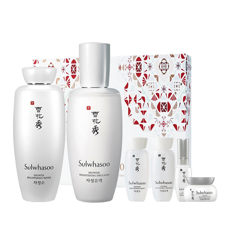 雪花秀 滋晶雪滢焕白护肤套装