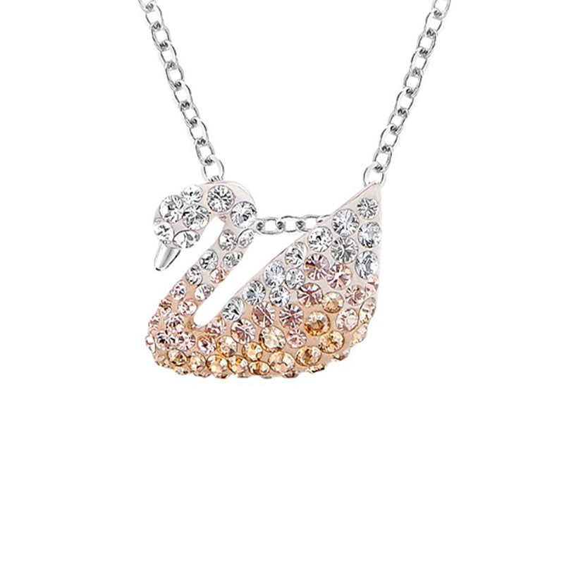 施华洛世奇 小天鹅锁骨项链