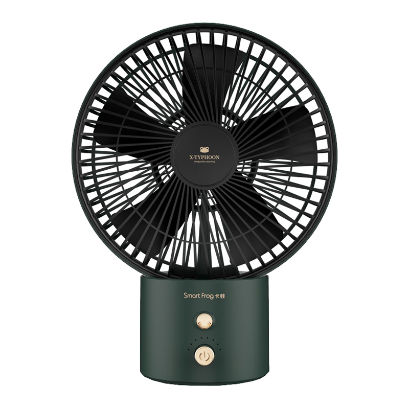 卡蛙 充插两用小风扇