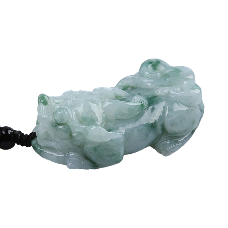 艾选潮品飘花貔貅吊坠