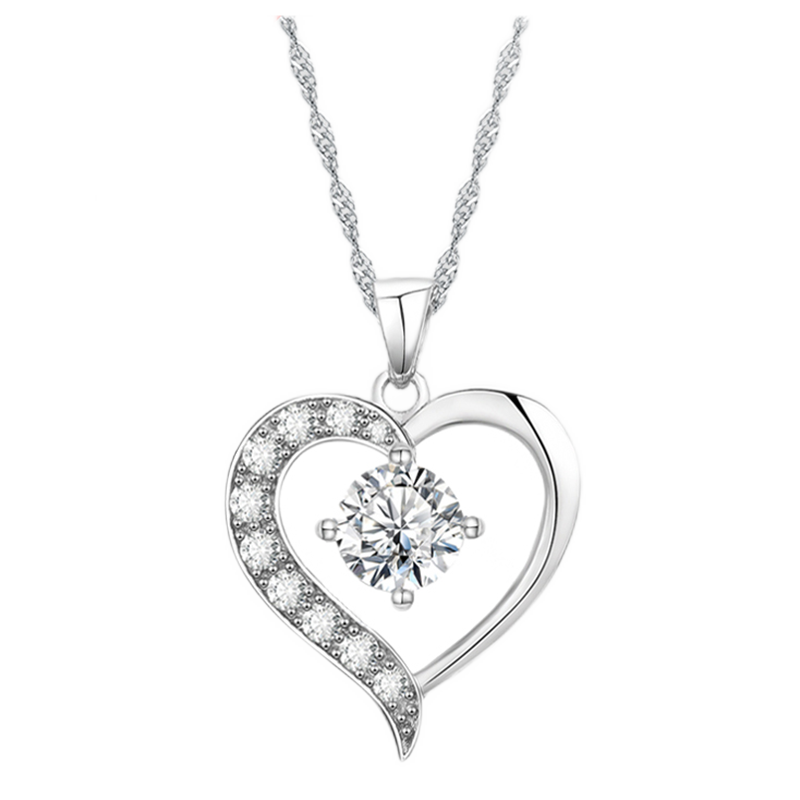 唯爱她 心形造型项链