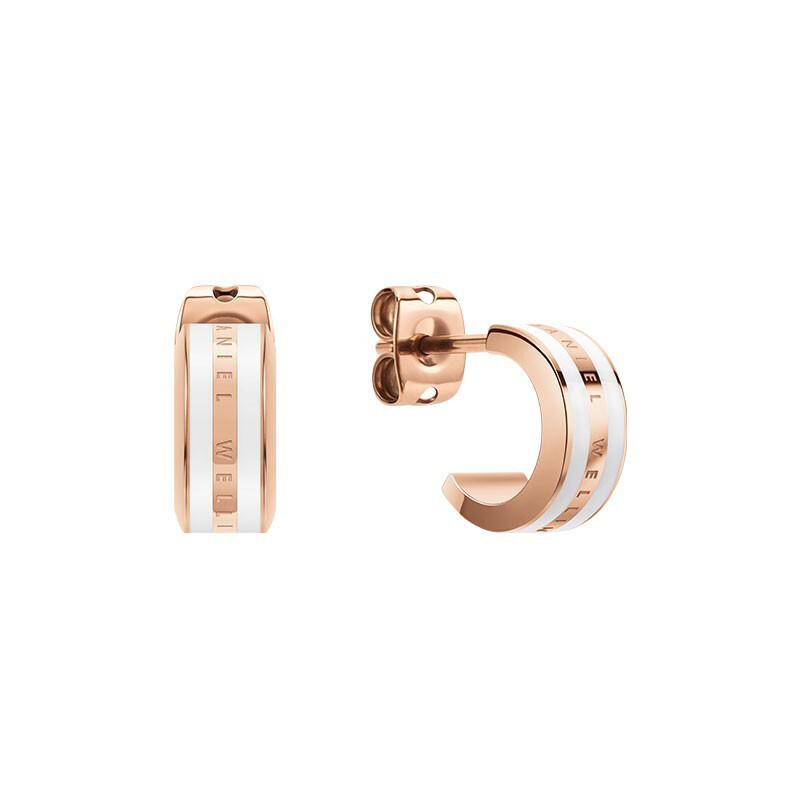 丹尼尔惠灵顿 半圆形 耳环