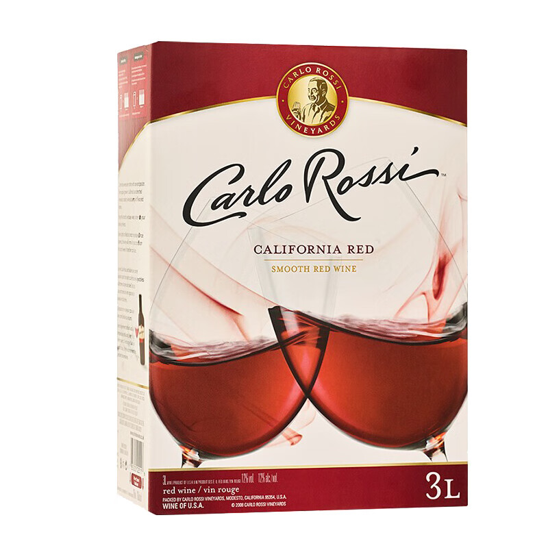 加州乐事 半干型柔顺红酒