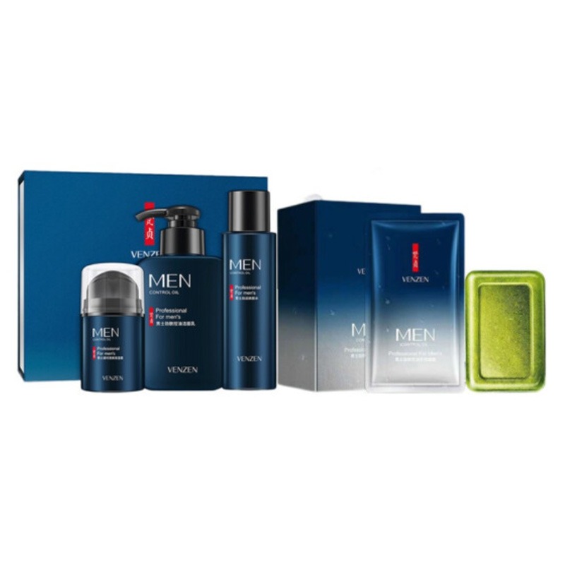 梵贞除螨祛角质男士水乳套装