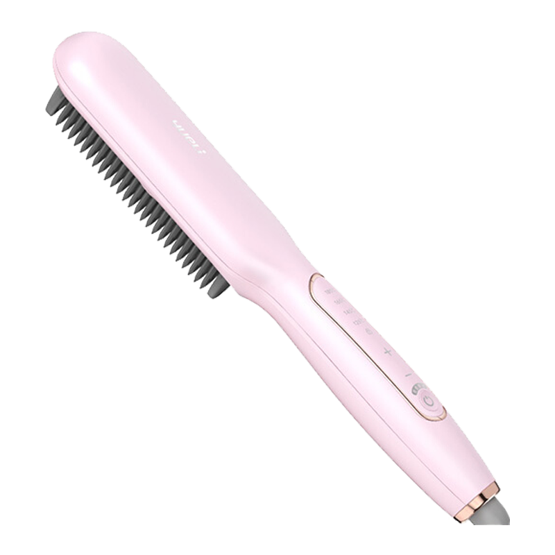 月立 恒温发热精油涂层直发梳