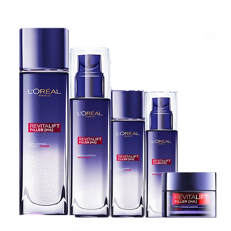 欧莱雅 高浓度玻尿酸水乳套装