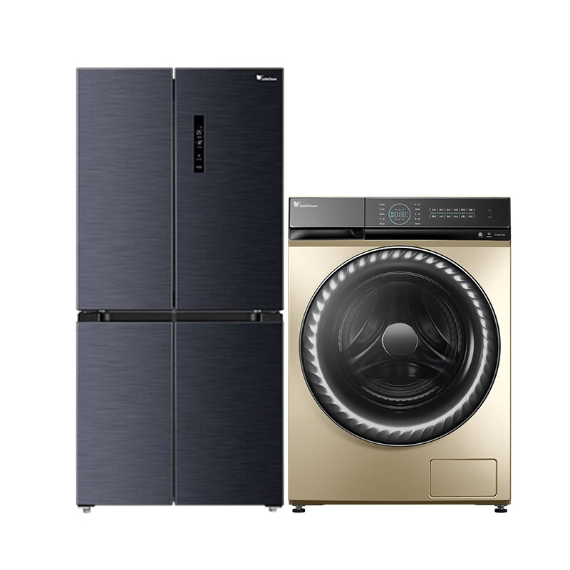 小天鹅变频冰箱冰洗套装