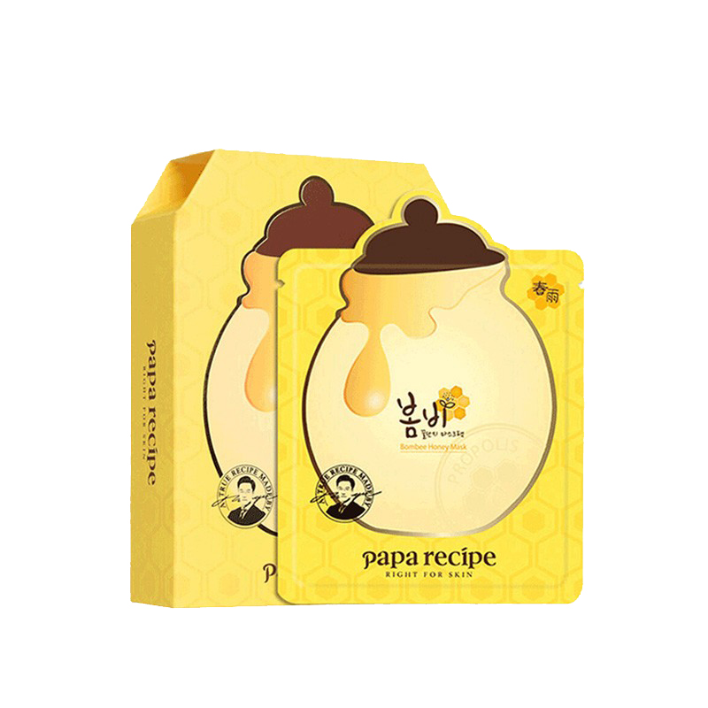 春雨 黄色经典蜂蜜补水面膜