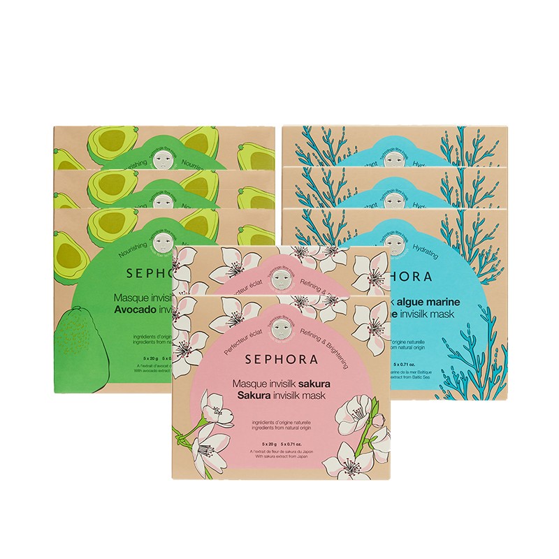 丝芙兰 蚕丝补水面膜