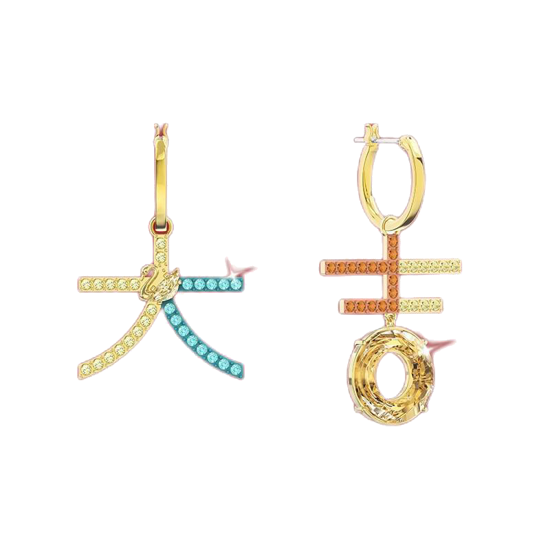 施华洛世奇花开耀吉耳环