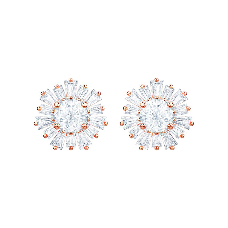 施华洛世奇 太阳图案 耳钉