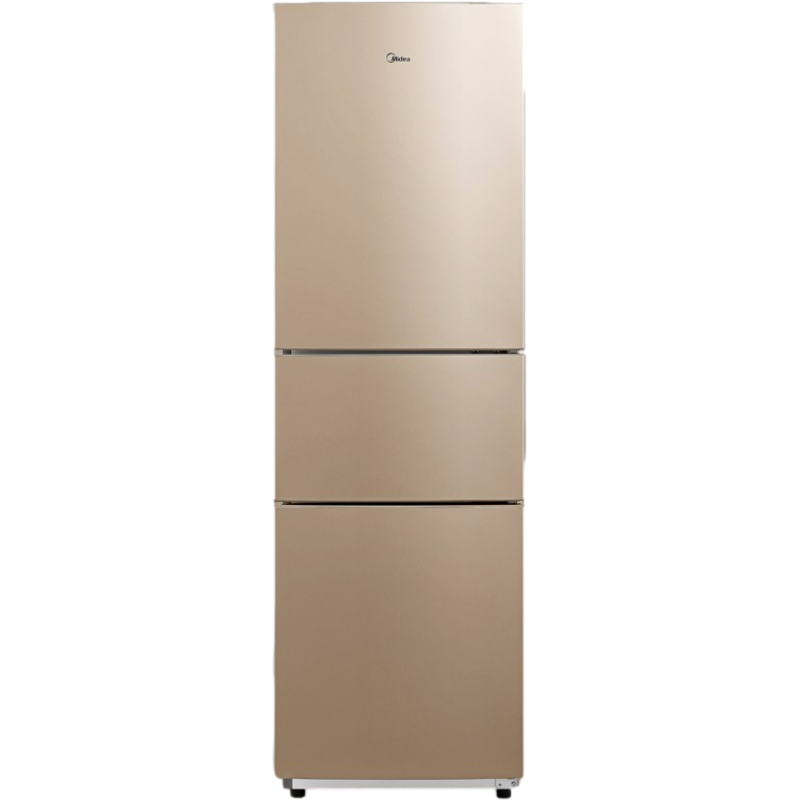 美的 三门三温家用冰箱