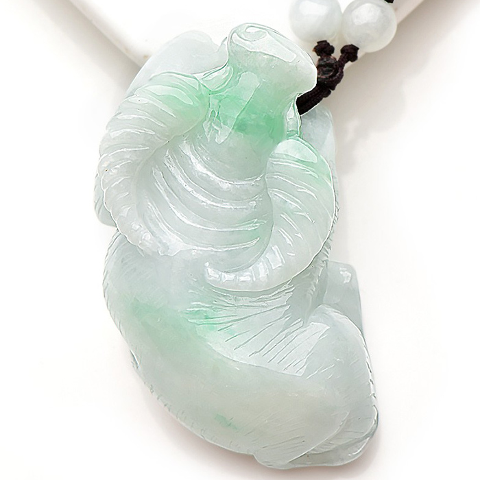 可玉可求生肖牛吊坠