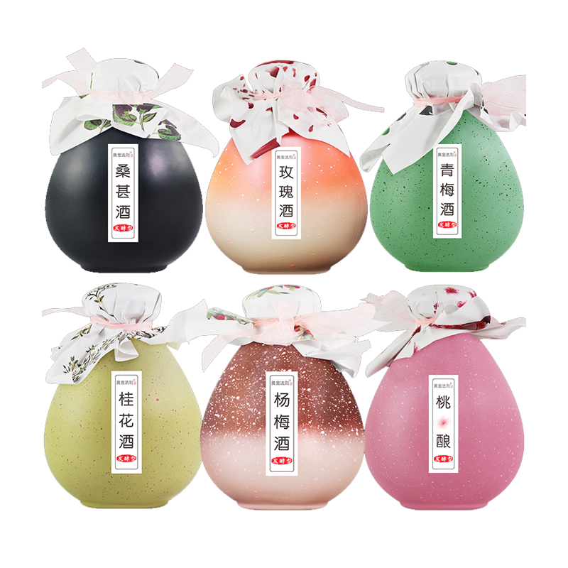 黄金法则 微醺梅子桃花酿果酒