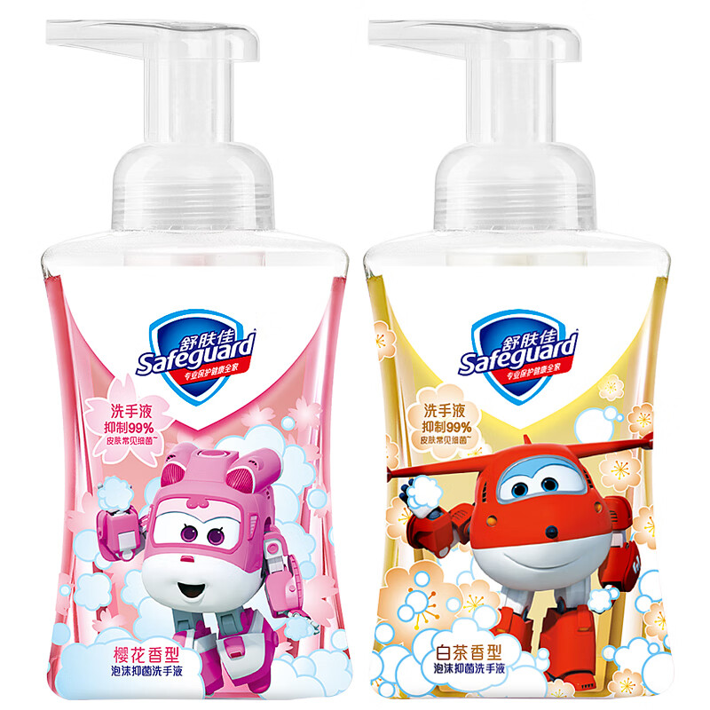 舒肤佳 樱花白茶香 泡泡洗手液