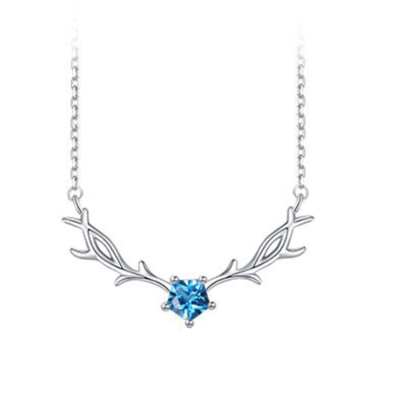 卡蒂罗 999银一鹿有你项链