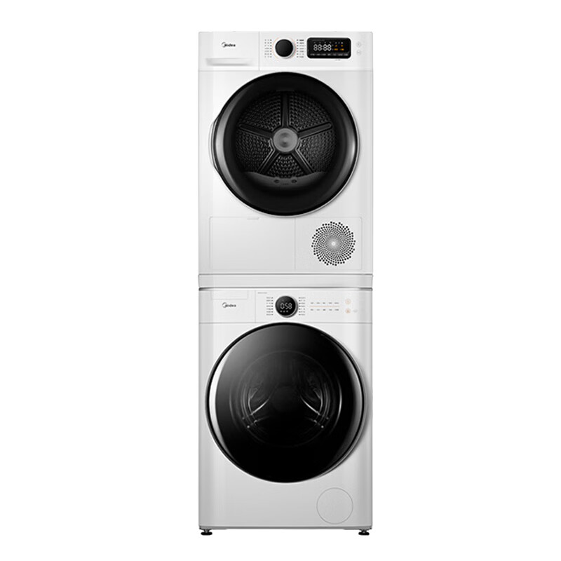 美的低噪洗烘套装