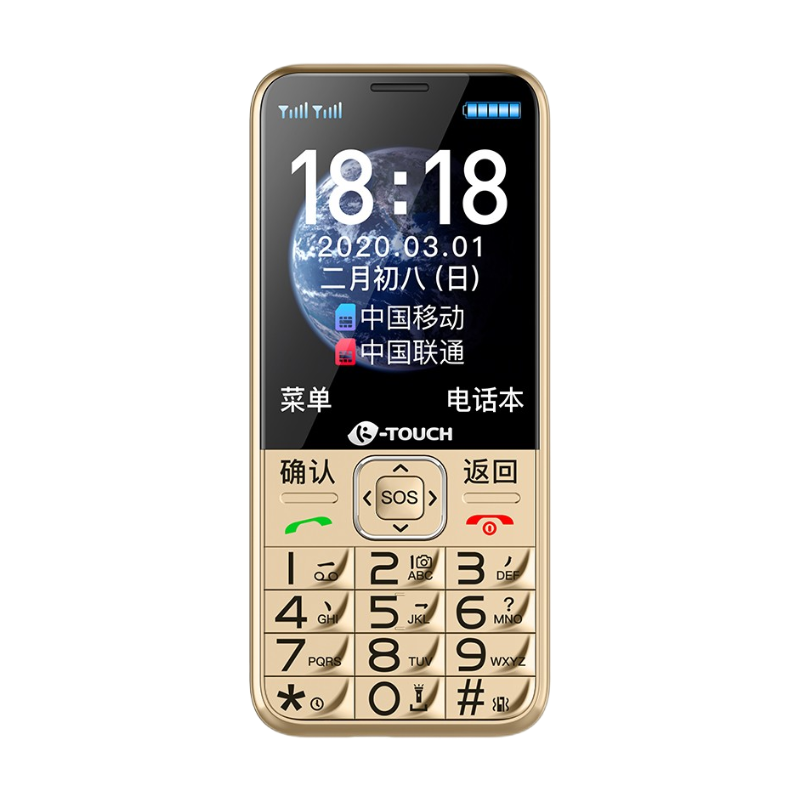 天语 2.4英寸屏幕老人机