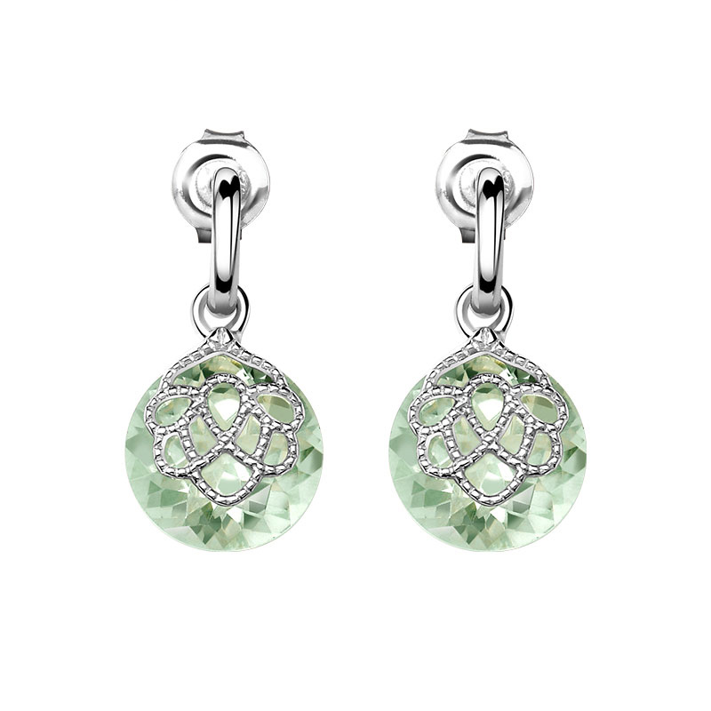 JOLEE 天然绿水晶 耳环