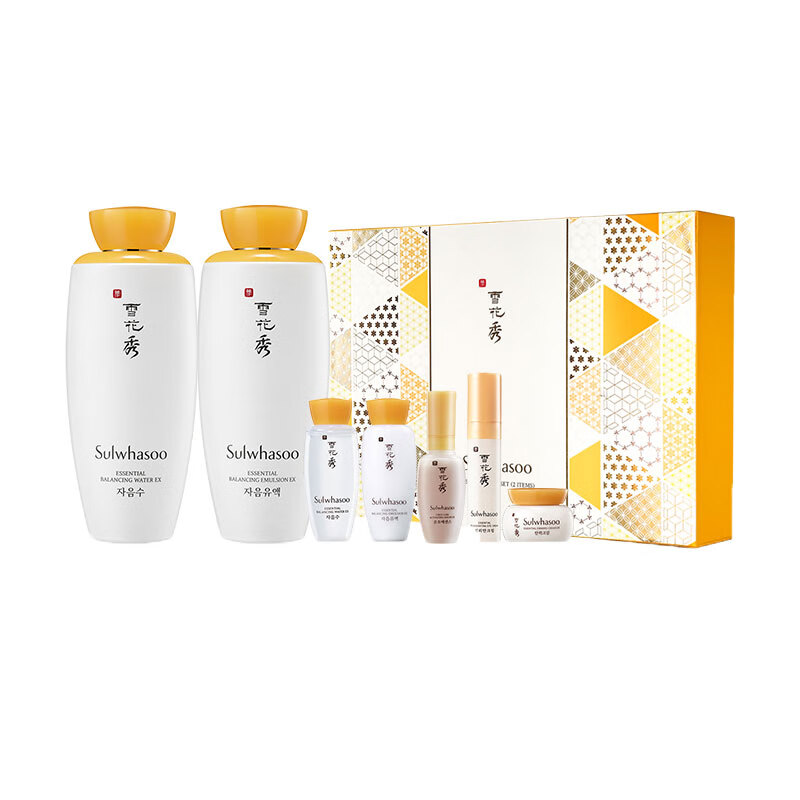 雪花秀 保湿淡纹 护肤套装