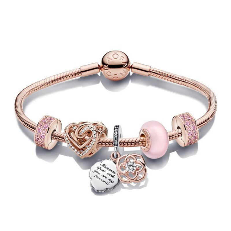 潘多拉优雅吊坠手链