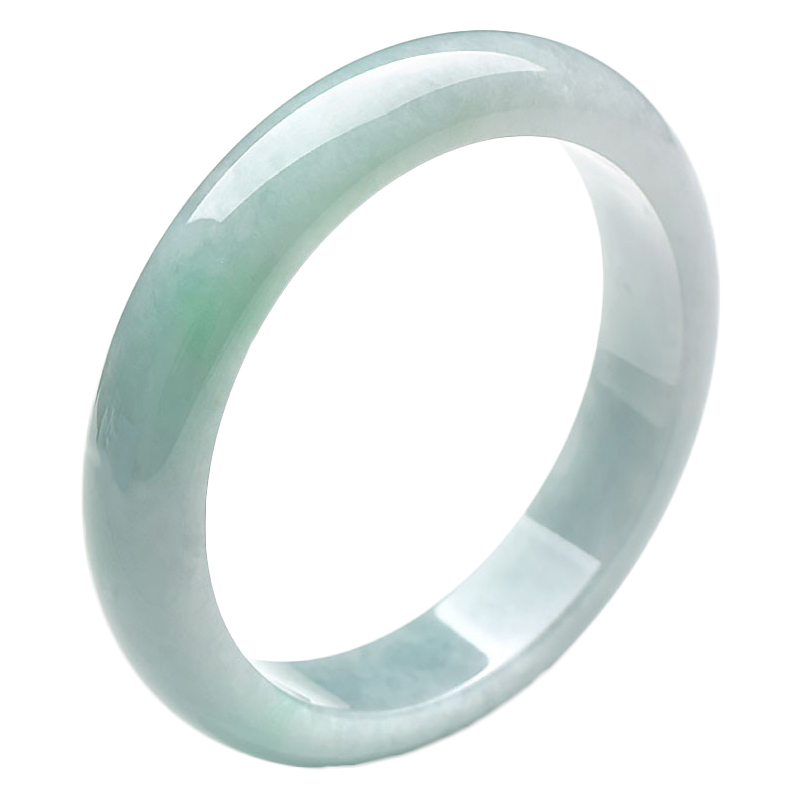 千载一玉 飘绿翡翠手镯