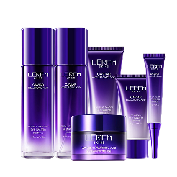 蓝尼芳可 鱼子酱玻尿酸护肤套装