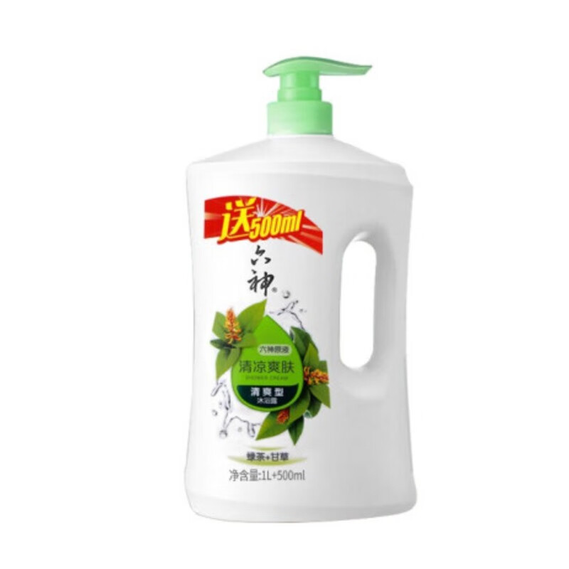 六神清凉舒爽肤沐浴露