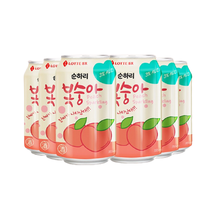 乐天 白桃口味预调鸡尾酒