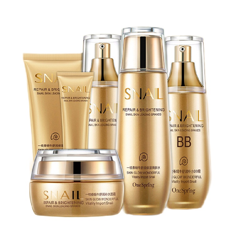 一枝花 黄金蜗牛紧致护肤套装