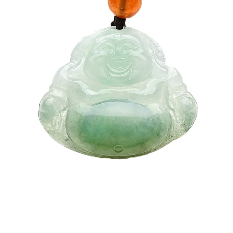 千载一玉 弥勒笑佛 翡翠吊坠