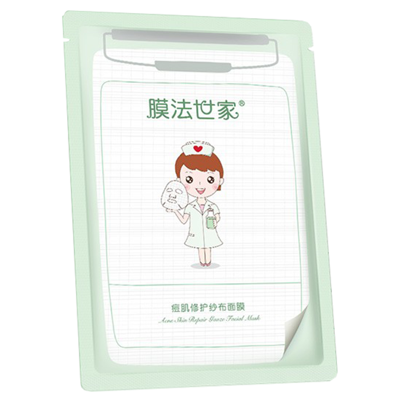 膜法世家 全棉纱布面膜